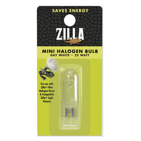 Zilla Mini Day White Halogen Bulb for Reptiles