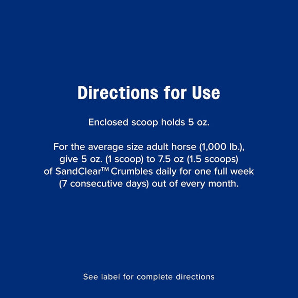 Farnam SandClear Psyllium Crumbles Digestive Supplement for Horses