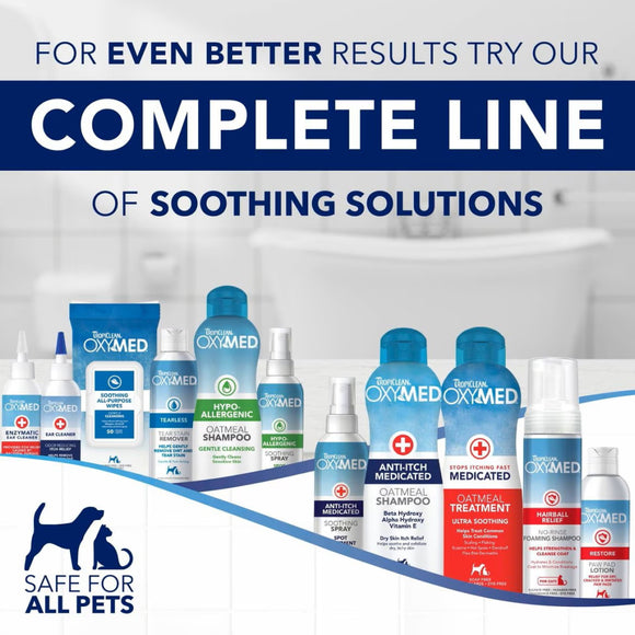 TropiClean OxyMed Enzymatic Ear Cleaner (4 oz)