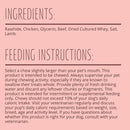 Better Belly Rawhide Triple Flavor Chicken (Sirloin & Lamb Ribs) Treats For Dog 10 pack