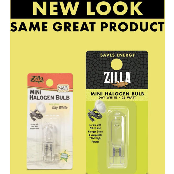 Zilla Mini Day White Halogen Bulb for Reptiles