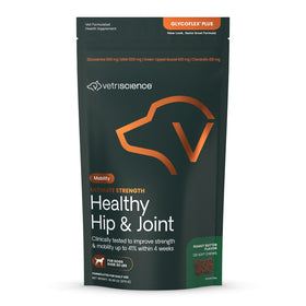 Ultimate Strength Healthy Hip & Joint Chews for Dogs Peanut Butter Flavor