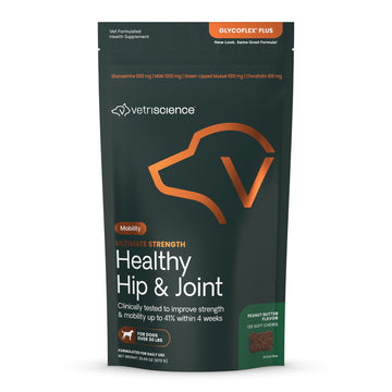 Ultimate Strength Healthy Hip & Joint Chews for Dogs Peanut Butter Flavor