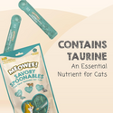 Meowee! Savory Spoonables with Duck, Beef & Rabbit Lickable Treat For Cat (4 tubes)