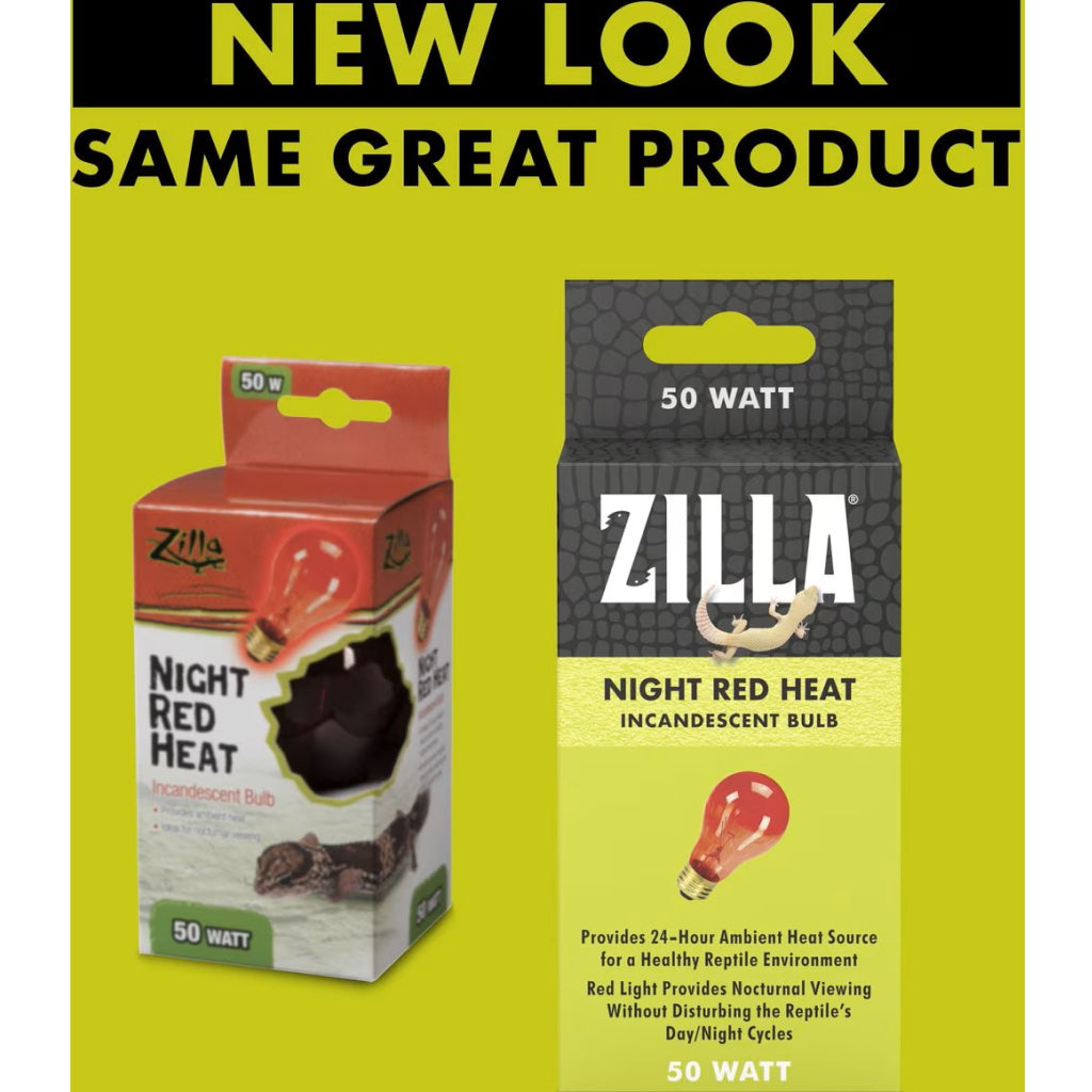 Zilla Night Red Heat Bulb