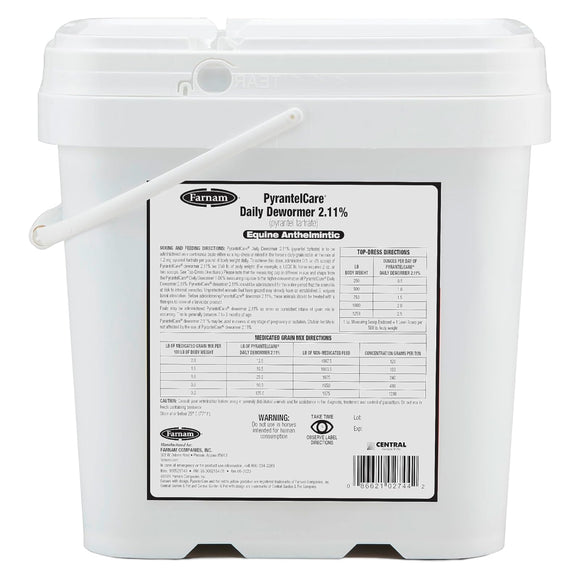 Farnam PyrantelCare Daily Dewormer Pellets for Horses (10 lb)