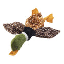 Ethical Pet Skinneeez Barnyard Series Stuffing-Free Plus Mallard Duck Toy for Dogs, assorted colors