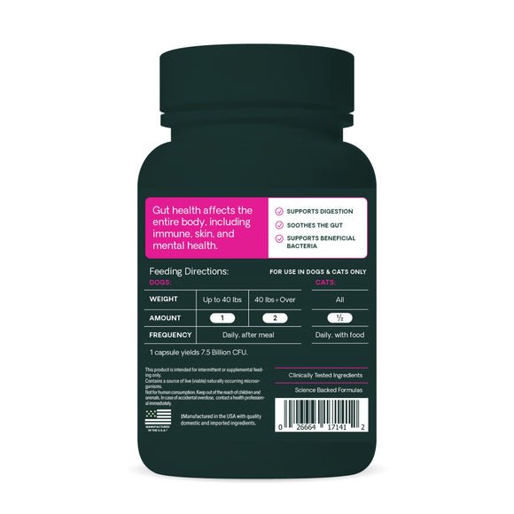 Extra Strength Gut Health Capsules for Dogs