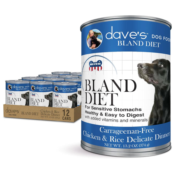 Dave's Pet Food Restricted Bland Diet Chicken & Rice Delicate Dinner Wet Food For Dog