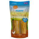 Canine Naturals Hide Free PUPPY Chicken Recipe Rolls Treats (2 Large Rolls) For Dog