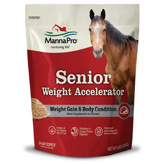 Manna Pro Senior Weight Accelerator for Horses (8 lb)