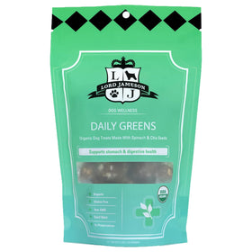 Lord Jameson Daily Greens Organic Spinach & Chia Seeds Soft & Chewy Treats For Dog