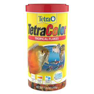 Tetra TetraColor Tropical Flakes Fish Food