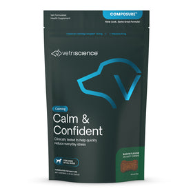 Calm & Confident Chews Bacon Flavor for Dogs