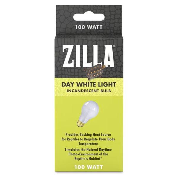 Zilla Day White Incandescent Bulb for Basking Heat