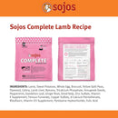 Sojos Complete Lamb Recipe Freeze-Dried Adult Food For Dog