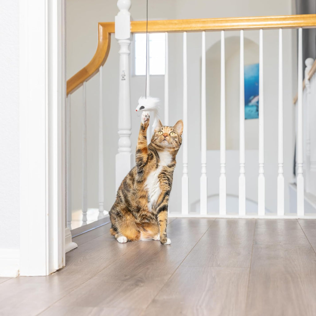Ethical Pet Door-Able Bouncing Mouse Cat Toy - Interactive Cat Fun