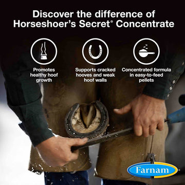 Farnam Horseshoer's Secret Pelleted Hoof Supplement Concentrate For Horse
