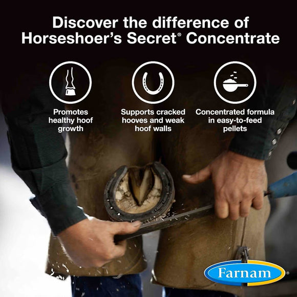 Farnam Horseshoer's Secret Pelleted Hoof Supplement Concentrate For Horse