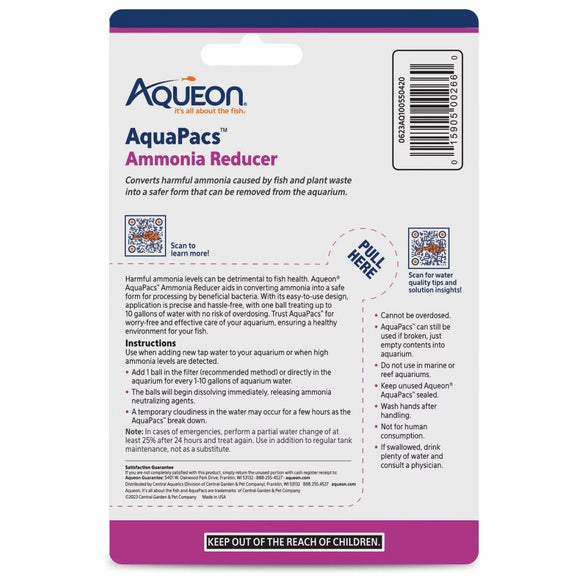 Aqueon AquaPacs Ammonia Reducer