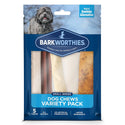 Barkworthies Small Breed Variety Pack Chews Treats For Dog, 5 chews