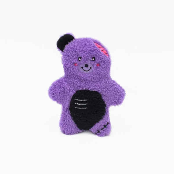 Zippypaws Halloween Bonez Zombie Bear Toy For Dog