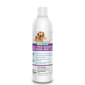 Vet-Kem® Flea and Tick Shampoo for Dogs and Cats