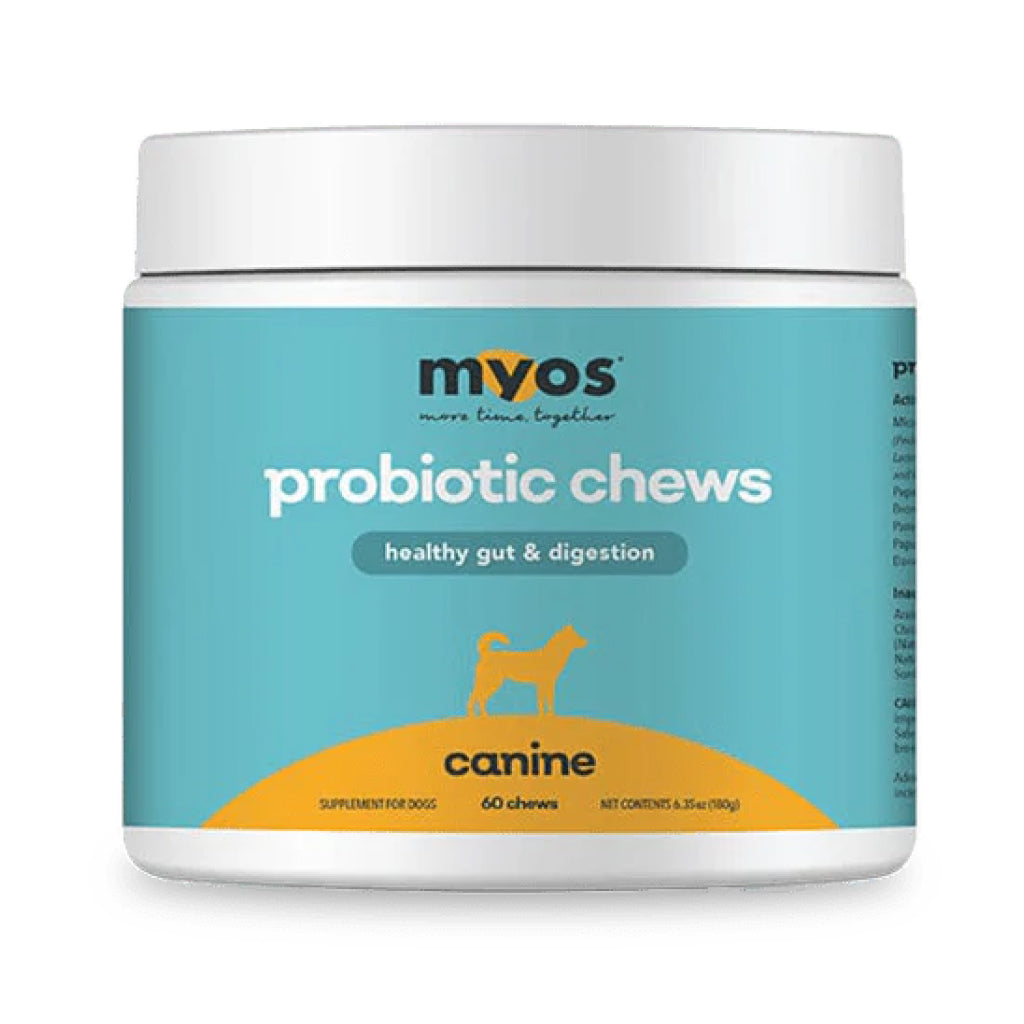 MYOS Canine Probiotic Chews for Dogs (60 chews)