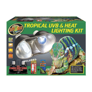 Zoo Med Tropical UVB & Heat Lighting Kit