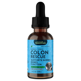 Animal Essentials Colon Rescue Herbal Tonic to Support Normal Bowel Function for Dogs & Cats