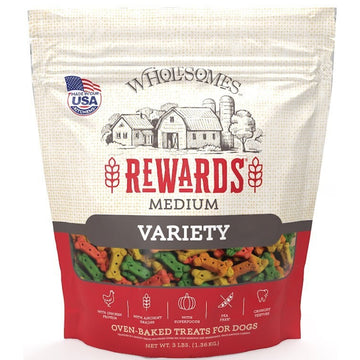 Wholesomes Gourmet Rewards Medium Variety Biscuit Treats For Dog