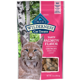 Blue Buffalo Wilderness Tasty Salmon Crunchy Treats For Cat (2 oz)