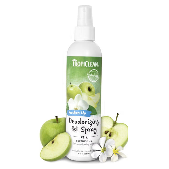 TropiClean Freshen Up Deodorizing Pet Spray Dog & Cat (8 oz)