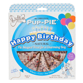 Lazy Dog Happy Birthday Pup-Pie for a Charming Boy Treats For Dog (5 oz)