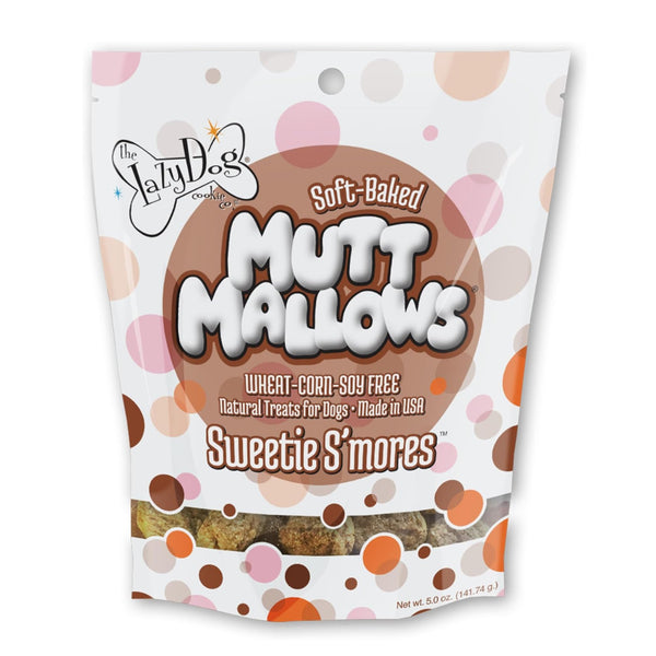 Lazy Dog Mutt Mallows Sweetie S'mores Treat For Dog (5 oz)