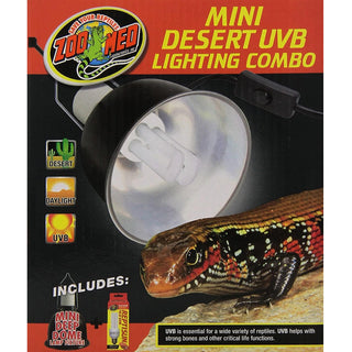 Zoo Med Mini Desert UVB Lighting Combo