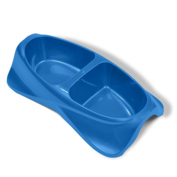 Van Ness Plastics Lightweight Double Dish, Assorted Colors