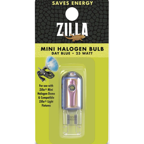 Zilla Mini Day Blue Halogen Bulb for Reptiles