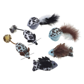 Ethical Animal Print Rattle with Catnip Toy For Cat (2 pack) - Cat Toys 1