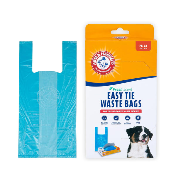 Arm & Hammer Easy-Tie Waste Bags (75 ct)