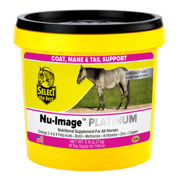 Select The Best Nu-Image Platinum Coat, Mane & Tail Support for Horses (5 lb)