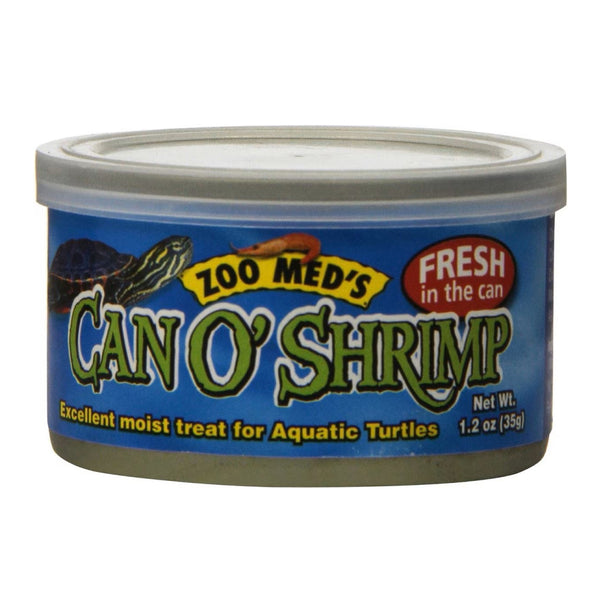 Zoo Med Can O' Shrimp Aquatic Turtle Food & Treat (1.2 oz)