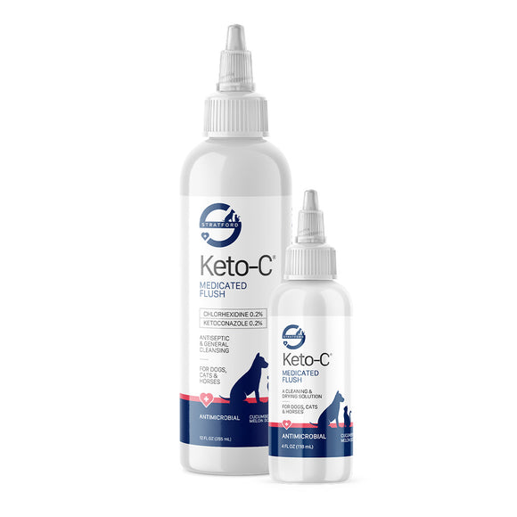 Stratford Keto-C Medicated Flush For Dogs & Cats