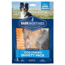 Barkworthies Medium Breed Variety Pack Dog Chews Treats for Dogs (5 chews)-1