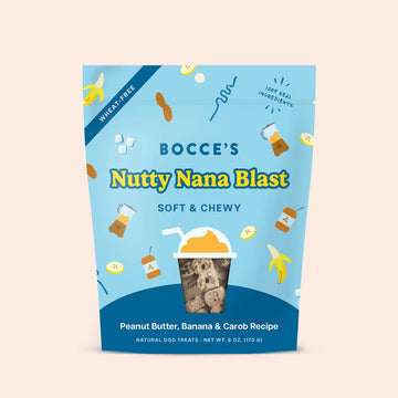 Bocce's Bakery Nutty Nana Blast Soft & Chewy Treats For Dog (6 oz)