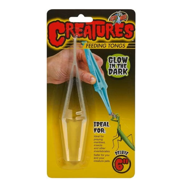 Zoo Med Creatures Feeding Glow in the Dark Tongs