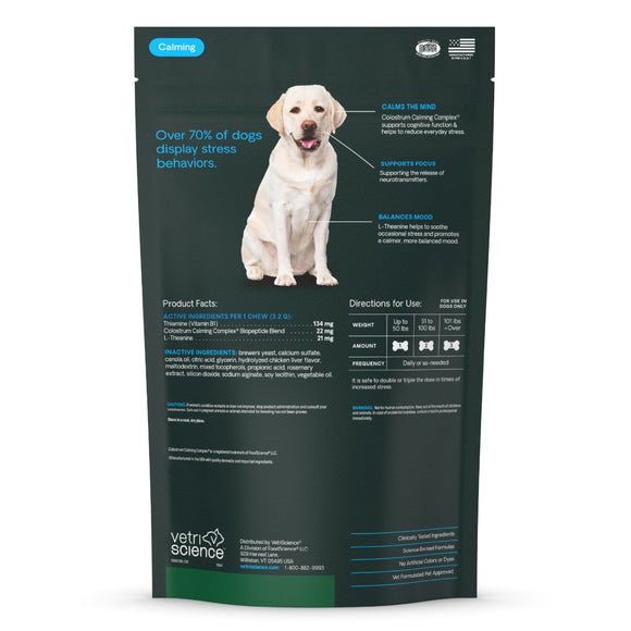 Calm & Confident Chews for Dogs Chicken Flavor