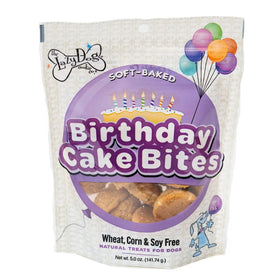 Lazy Dog Cookie Birthday Cake Bites Treats For Dog (5 oz)