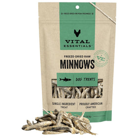 Vital Essentials Freeze-Dried Raw Minnows Treats For Dog