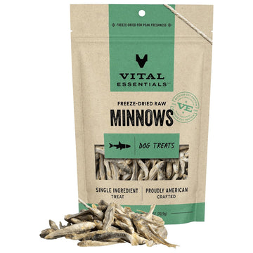 Vital Essentials Freeze-Dried Raw Minnows Treats For Dog